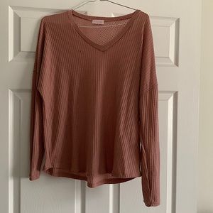 Thin Dusty Rose Sweater